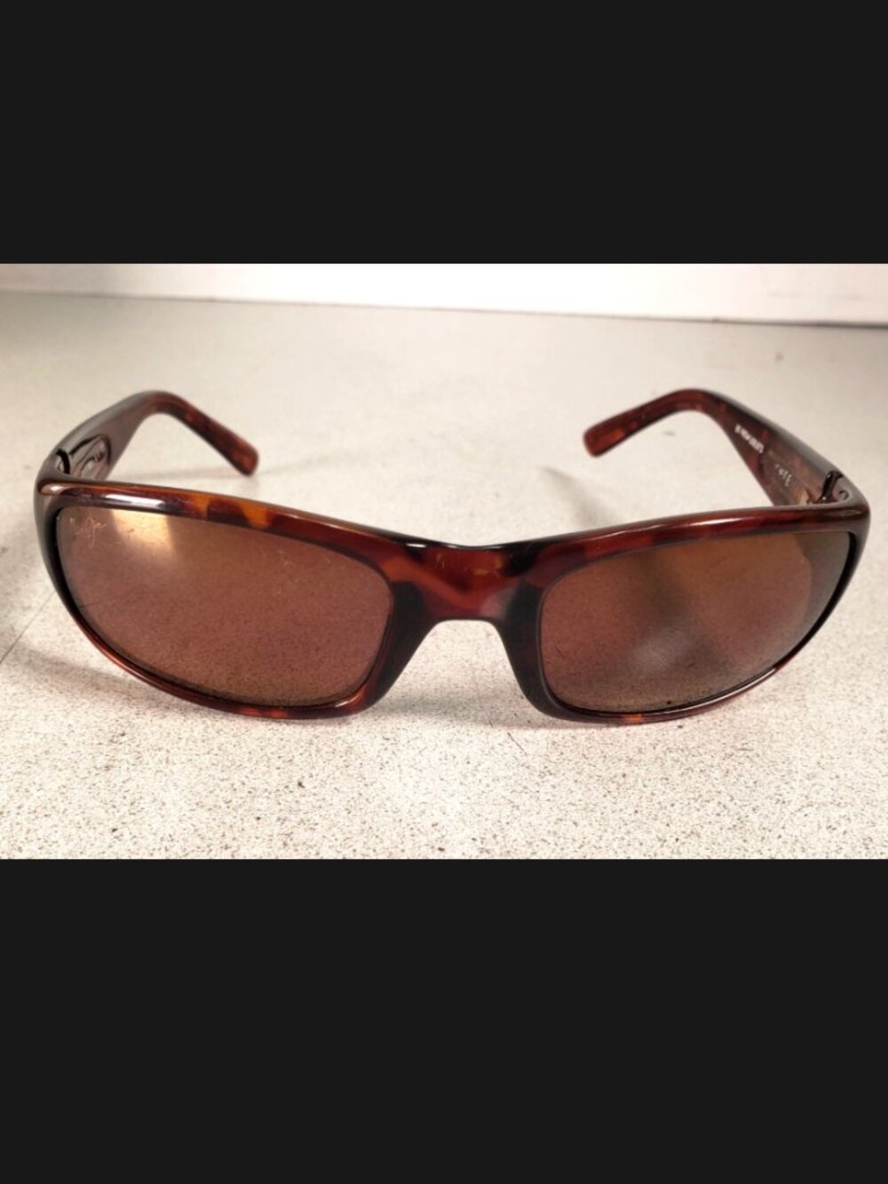 MAUI JIM Italy Stingray MJ-103-10 55mm Havana Mirror Polarized Sunglasses Brown